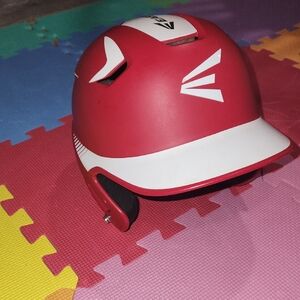 Easton Red and White Batting Helmet